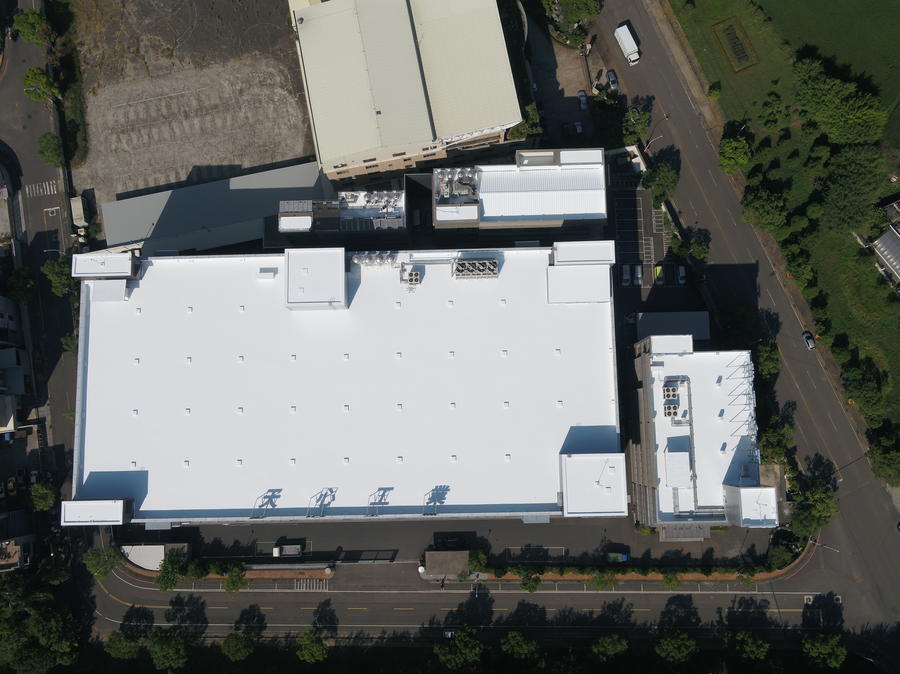 霧峰工廠水泥屋頂隔熱工程